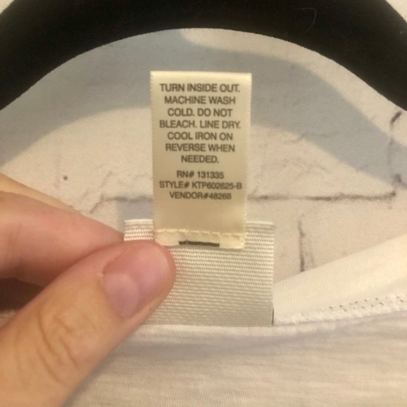 Sz S Daytrip Buckle Semi Sheer Burnout Tee Stripes - Picture 6 of 7